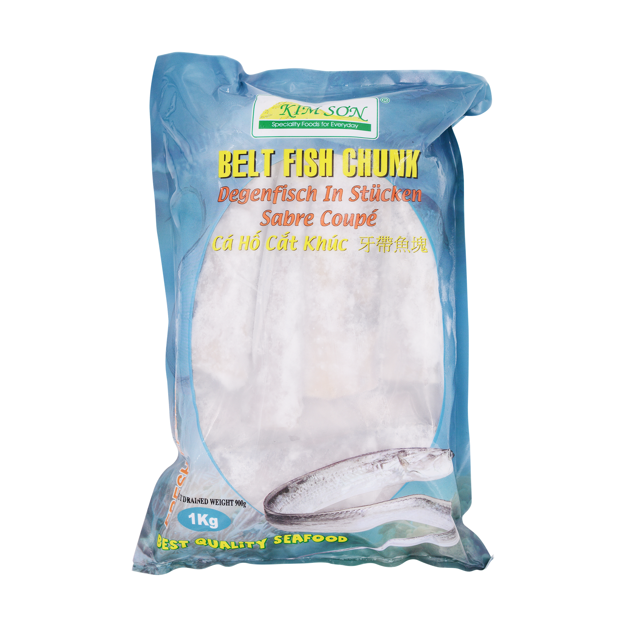 Kim Son Belt Fish Chunk 1kg (Frozen)
