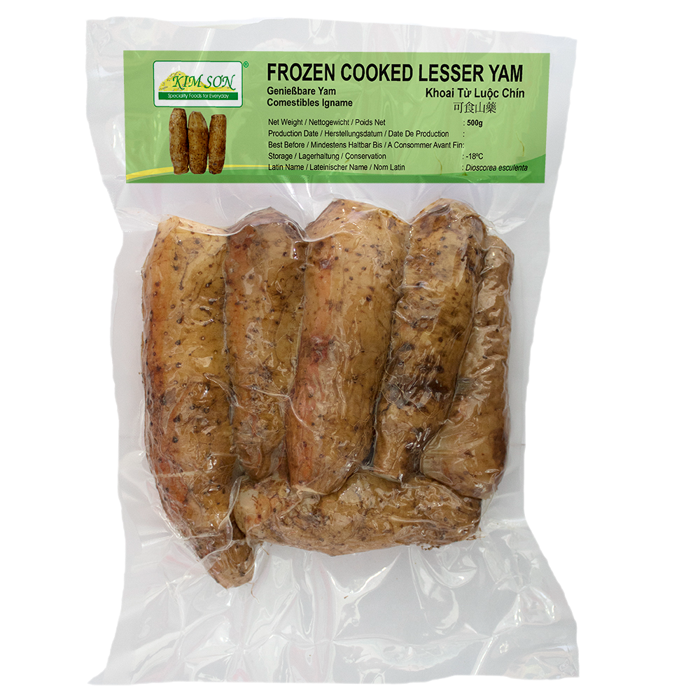 Kim Son Cooked Lesser Yam 500G (Frozen)